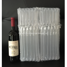 Füllen Sie die Luftverpackungsbeutel für zwei Flaschen Wein